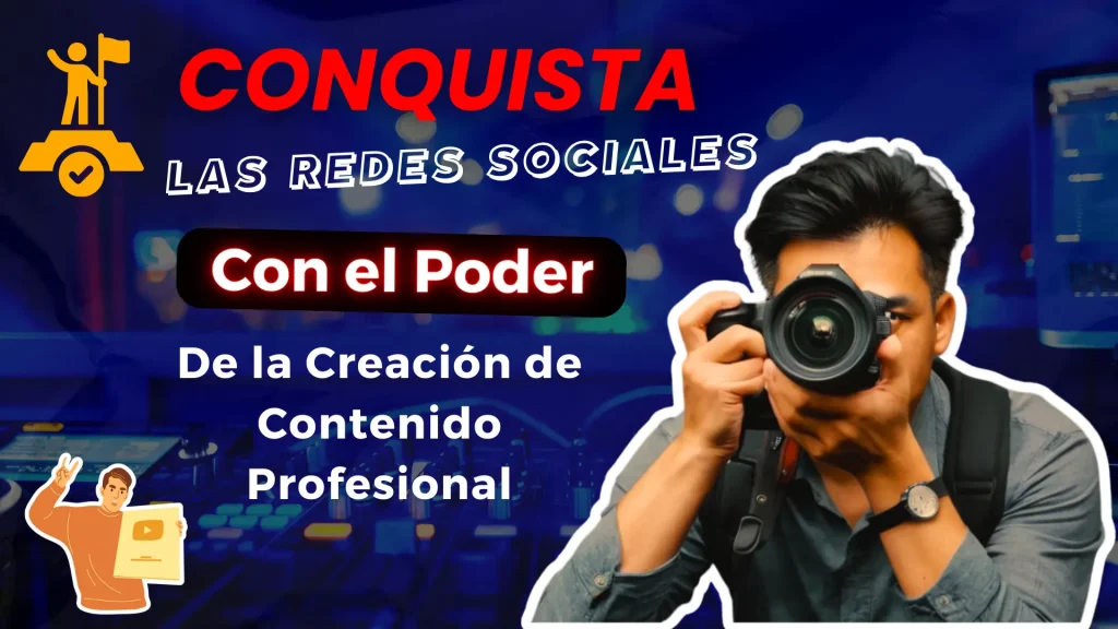 Conquista las redes sociales con el poder de la creación de contenido profesional